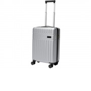 Чемодан на колесах Rover из материалов, переработанных согласно стандарту GRS, 40 л - Серебряный