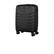 Чемодан WENGER Pegasus, черный, поликарбонат+АБС-пластик, малый, 40х54х20 см, 39 л
