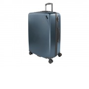 Чемодан BUGATTI Kallisto, синий, АБС-пластик, 50,5х30,5х74 см, 100 л