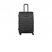 Чемодан WENGER Pegasus, черный, поликарбонат+АБС-пластик, большой, 52х76х30 см, 99 л.