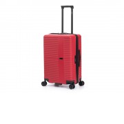 Чемодан TORBER Elton, красный, ABS-пластик, 41 х 28 х 68 см, 64 л
