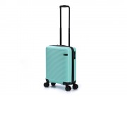 Чемодан TORBER Caspian, светло-зелёный, ABS-пластик, 38 х 20 х 54 см, 35 л