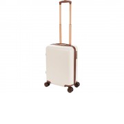 Чемодан BUGATTI Amelia, бежевый, поликарбонат / АБС-пластик, 32х22х53 см, 30 л