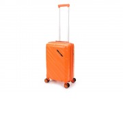 Чемодан TORBER В Отпуск, оранжевый, полипропилен, 36 х 21,5 х 55 см, 38 л