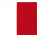 Записная книжка 12 месяцев на 2024 год, в твердой обложке, красный, Large, 13х21