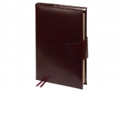 Ежедневник полудатированный А5 Windsor, коричневый