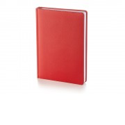 Ежедневник А5 датированный Leader 2025, красный
