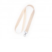 Хлопковый ланъярд ROOMER, бежевый