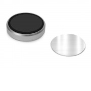 Магнитный держатель для телефона Magpin mini, черный/стальной