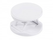 Держатель для телефона с отверстием для пальца Pop Flex, белый