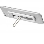 Держатель и подставка для телефона, серебристый