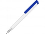 Ручка-подставка Кипер, белый/синий
