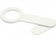 Настольный держатель для телефона Hook из пластика, белый