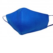 Маска для лица многоразовая из спанбонда, синий