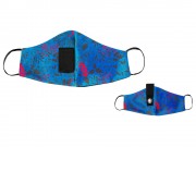 Гигиеническая маска для лица многоразовая с люверсом, для сублимации в крое