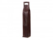 Футляр-тубус из натуральной кожи: материал: натуральная кожа КРС, цвет коричневый