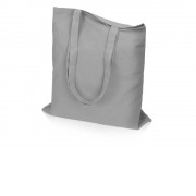 Сумка для шопинга Carryme 140 хлопковая, 140 г/м2, серый