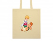 Сумка из хлопка 105 г/м2 Карлсон, натуральный