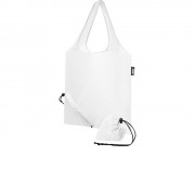Складная эко-сумка Sabia из вторичного ПЭТ, белый