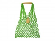 Авоська Dream L наплечная 25 литров с кожаными ручками, яблоко (9)