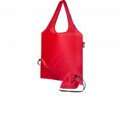 Складная эко-сумка Sabia из вторичного ПЭТ, красный