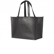 Ламинированная сумка-шоппер Alloy, стальной серый