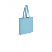 MARACAY. Сумка с переработанным хлопком, голубой меланж