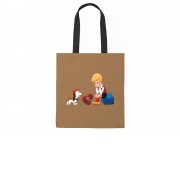 Универсальная сумка из моющегося крафта Карлсон, натуральный/черный