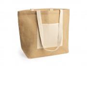 Сумка GAVIA из ламинированного джута, бежевый