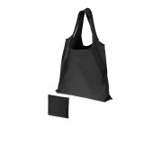 Складная сумка Reviver из переработанного пластика, черный