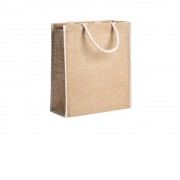 Сумка KOPER из натурального джута, бежевый