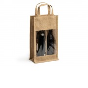 Сумка GRACE из ламинированного джута, бежевый