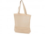 Эко-сумка Maine из сетчатого хлопка, natural