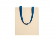 Сумка NIZA из 100% хлопка, бежевый/королевский синий