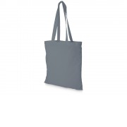 Хлопковая сумка Madras, серый