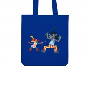 Сумка из плотного хлопка Ну, погоди!, 220 г/м2, классический синий 2386C