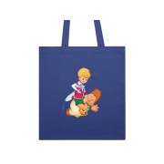 Сумка из хлопка 105 г/м2 Карлсон, синий