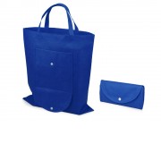 Складная сумка Plema из нетканого материала, синий