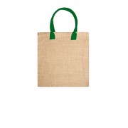 Сумка NIMES из натурального джута, бежевый/папоротник