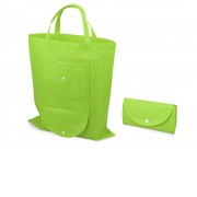 Складная сумка Plema из нетканого материала, лайм