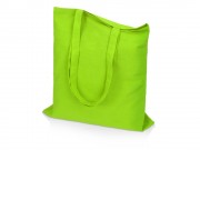 Сумка для шопинга Carryme 140 хлопковая, 140 г/м2, зеленое яблоко