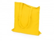 Сумка для шопинга Carryme 140 хлопковая, 140 г/м2, желтый