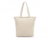 HACKNEY. Сумка из 100% хлопка на застежке, Натуральный светлый