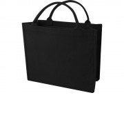 Page эко-сумка для книг из переработанного материала Aware™ плотностью 500 г/м² - Черный