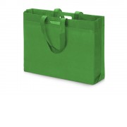 Сумка для покупок из спанбонда Scope, 455*160*380 с ручкой 550/30 мм, зеленое яблоко