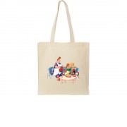 Сумка 250 г/м2 с донной складкой Карлсон, натуральный