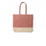 Сумка INCA из переработанного хлопка, натуральный/красный