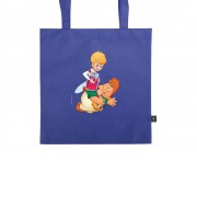 Сумка-шоппер из нетканого RPET Карлсон, синий