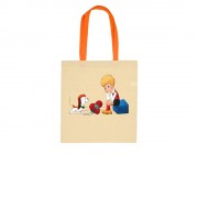 Сумка универсальная Карлсон, натуральный/оранжевый