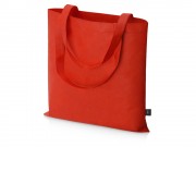 Сумка-шоппер Reviver из нетканого переработанного материала RPET, красный